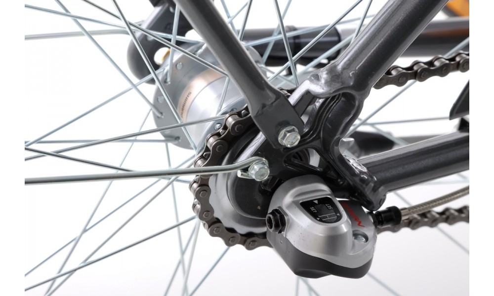 Rower miejski Romet Art Deco Classic - szary