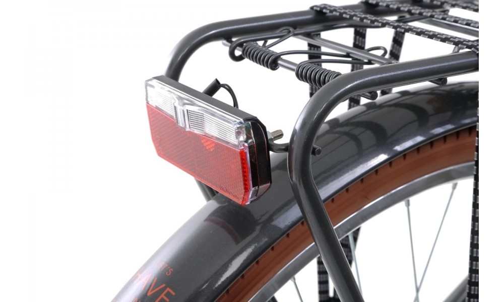 Rower miejski Romet Art Deco Classic - szary