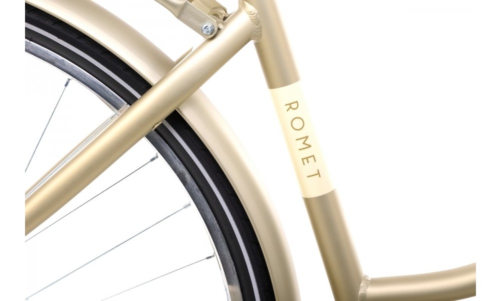Rower miejski Romet Art Deco Classic - szampański