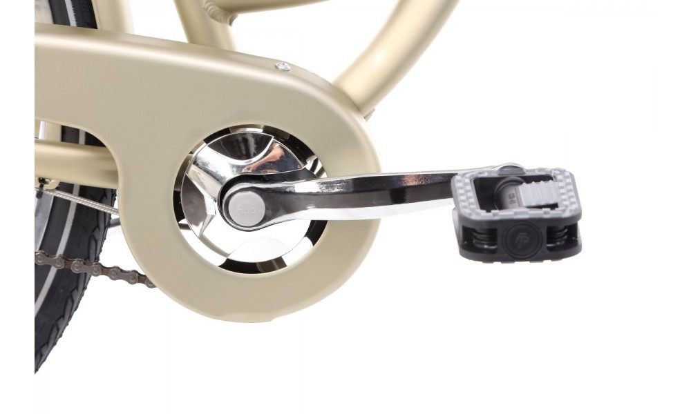 Rower miejski Romet Art Deco Classic - szampański