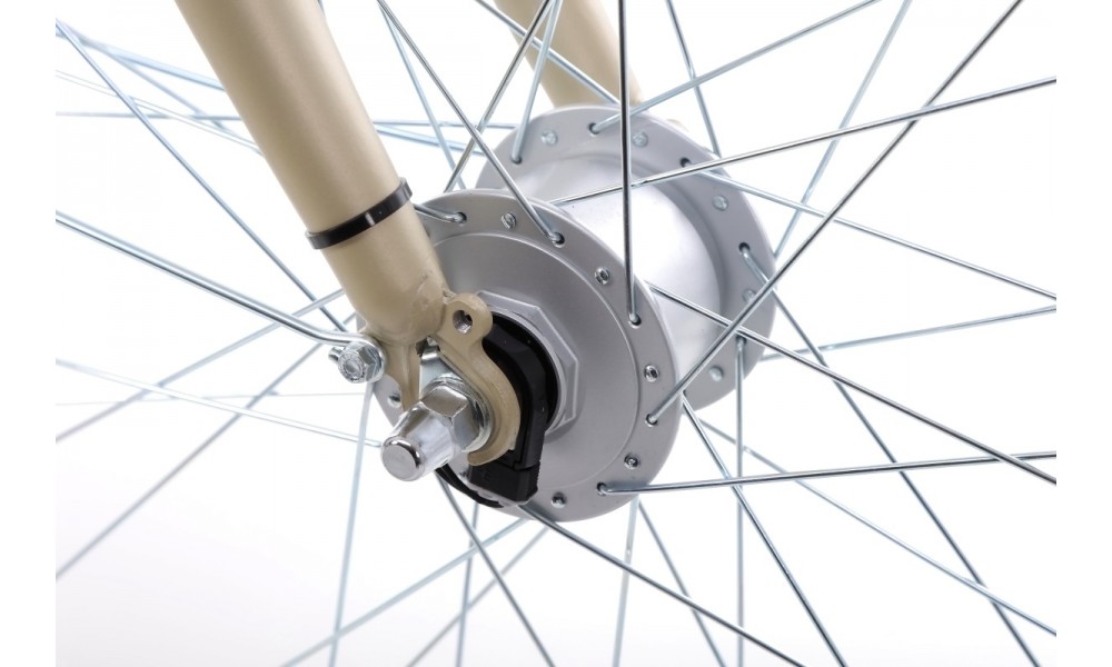 Rower miejski Romet Art Deco Classic - szampański