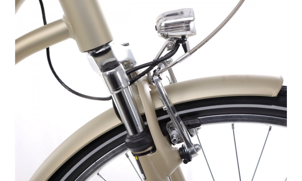 Rower miejski Romet Art Deco Classic - szampański
