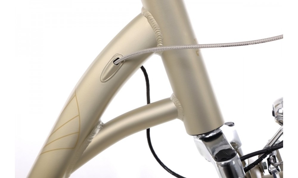 Rower miejski Romet Art Deco Classic - szampański