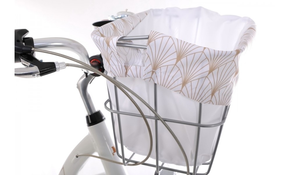 Rower miejski Romet Art Deco Eco - biały