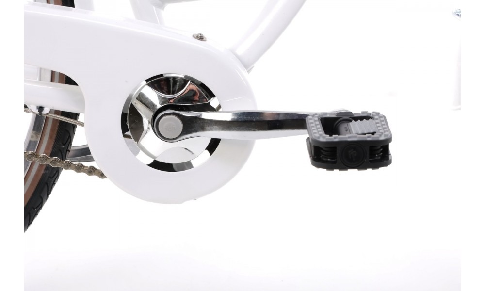 Rower miejski Romet Art Deco Eco - biały