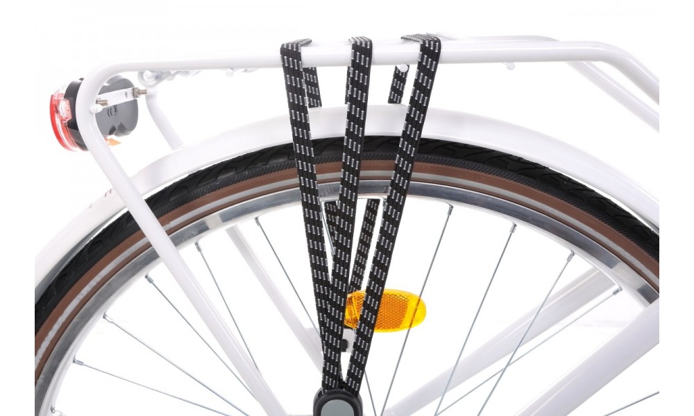 Rower miejski Romet Art Deco Eco - biały