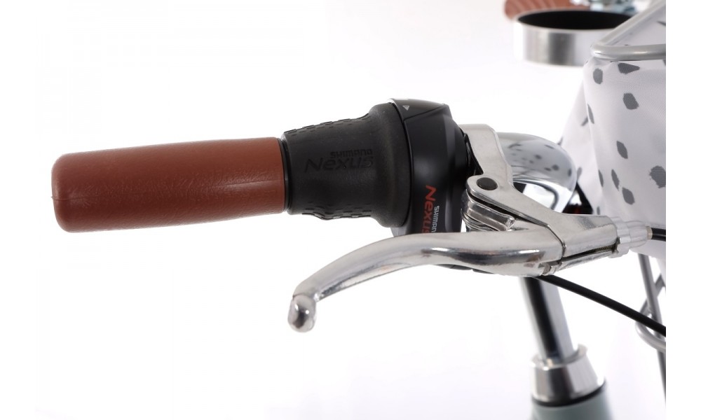 Rower miejski Romet Pop Art Lux - szary