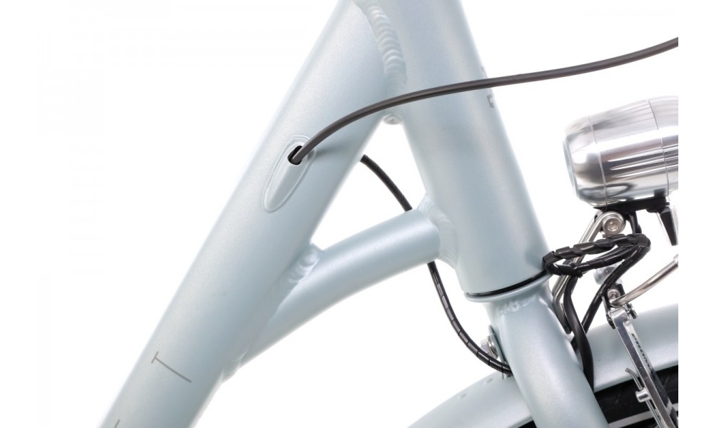 Rower miejski Romet Pop Art Lux - szary