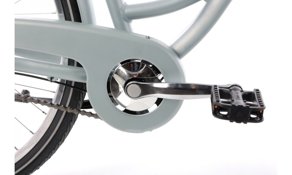 Rower miejski Romet Pop Art Lux - szary
