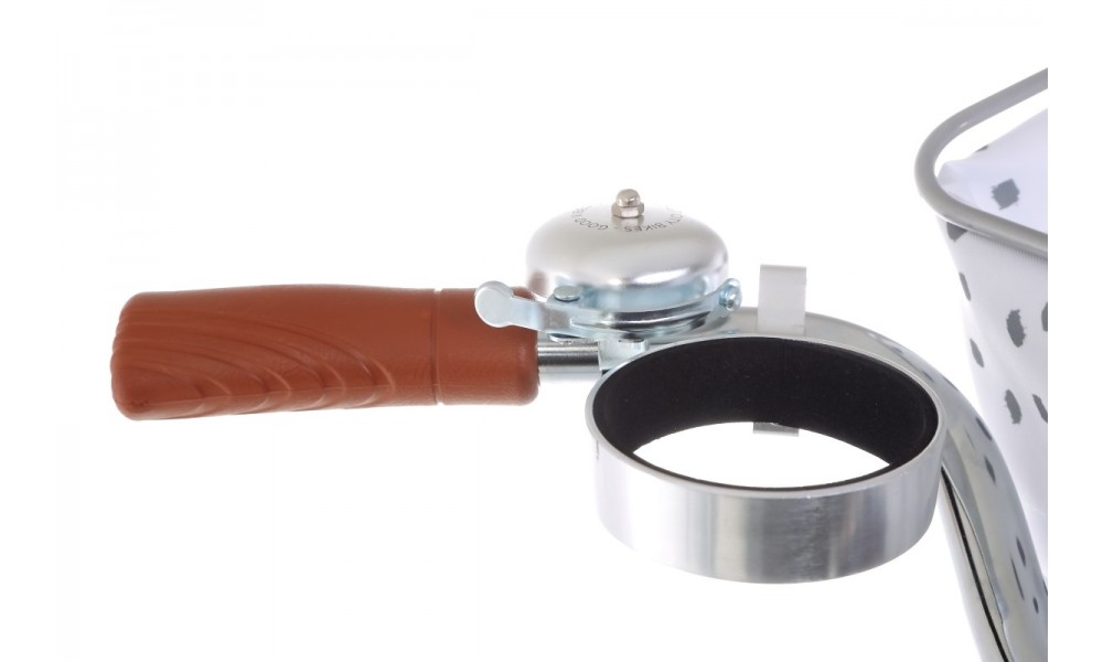 Rower miejski Romet Pop Art Lux - szary