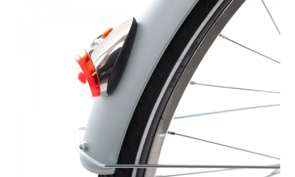 Rower miejski Romet Pop Art Lux - szary