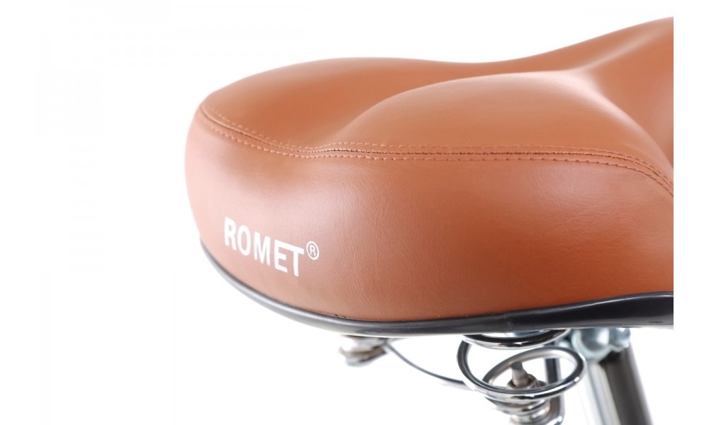 Rower miejski Romet Pop Art Lux - szary