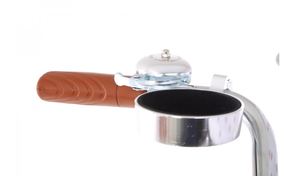 Rower miejski Romet Pop Art Lux  - bordowy