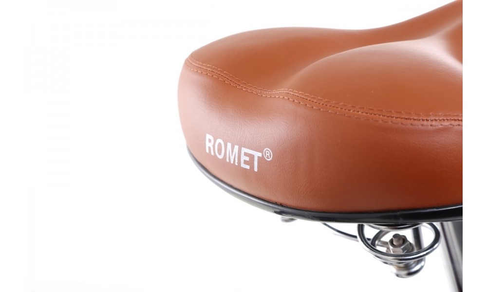 Rower miejski Romet Pop Art Lux  - bordowy