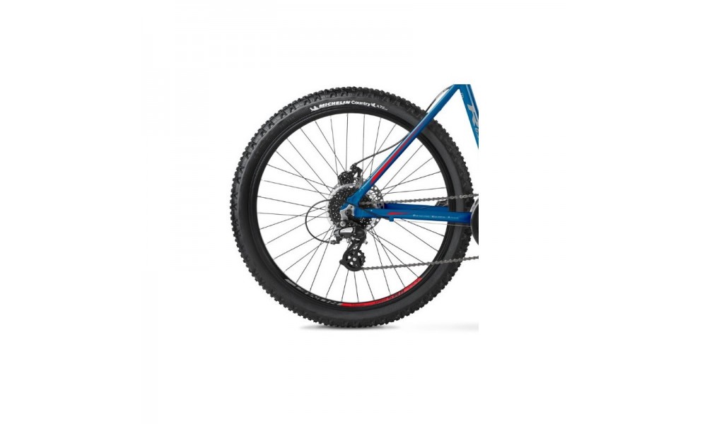 Rower górski Romet Rambler R6.3 - niebieski-czerwony