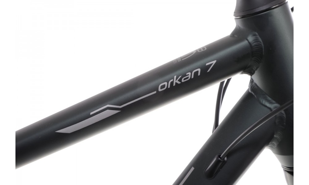 Rower crossowy Romet Orkan 7M - zielony-grafitowy