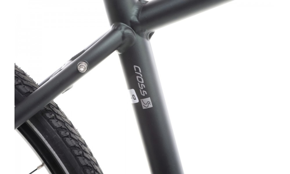 Rower crossowy Romet Orkan 7M - zielony-grafitowy