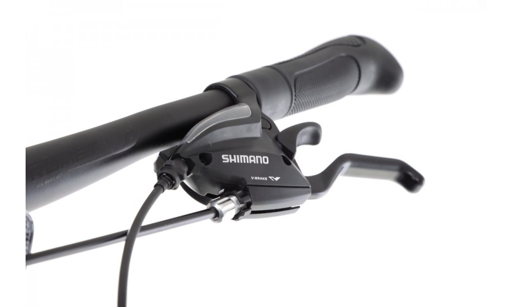 Rower crossowy Romet Orkan 2M  - czarno-limonkowy