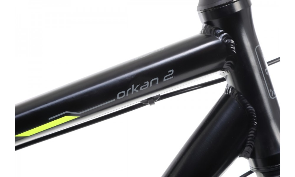 Rower crossowy Romet Orkan 2M  - czarno-limonkowy