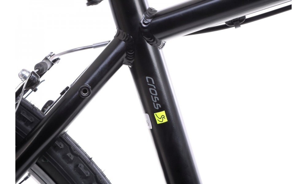 Rower crossowy Romet Orkan 2M  - czarno-limonkowy