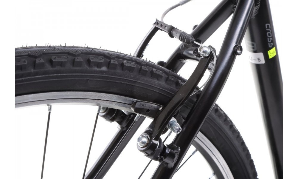 Rower crossowy Romet Orkan 2M  - czarno-limonkowy