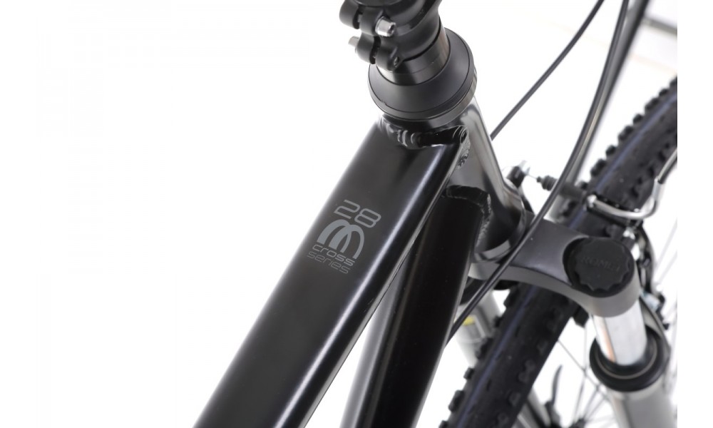 Rower crossowy Romet Orkan 2M  - czarno-limonkowy