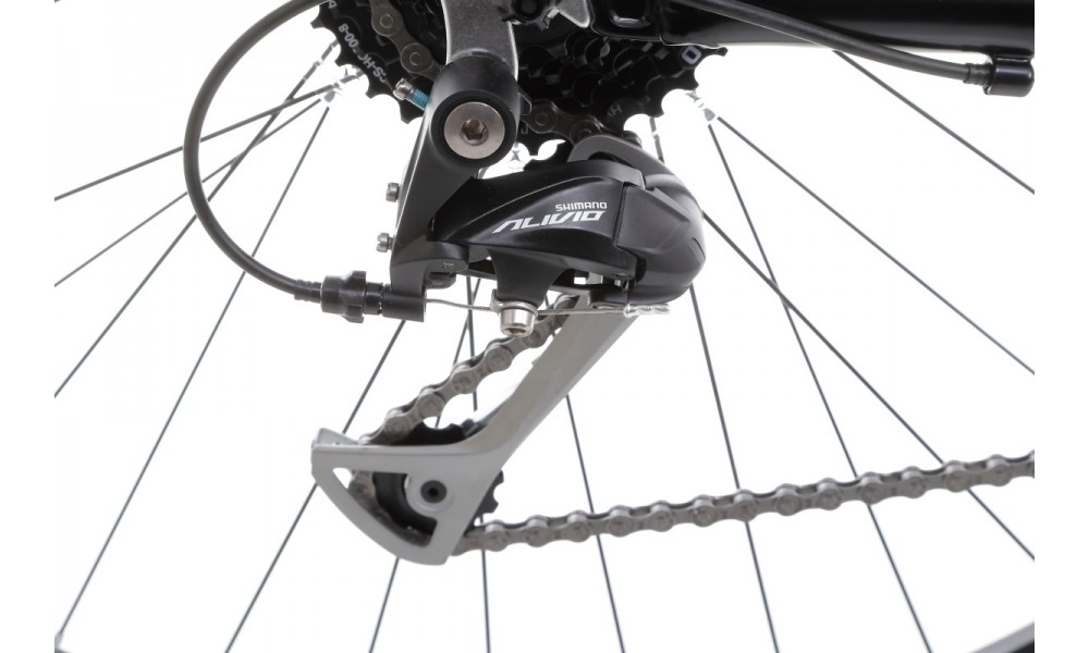 Rower crossowy Romet Orkan 2M  - czarno-limonkowy