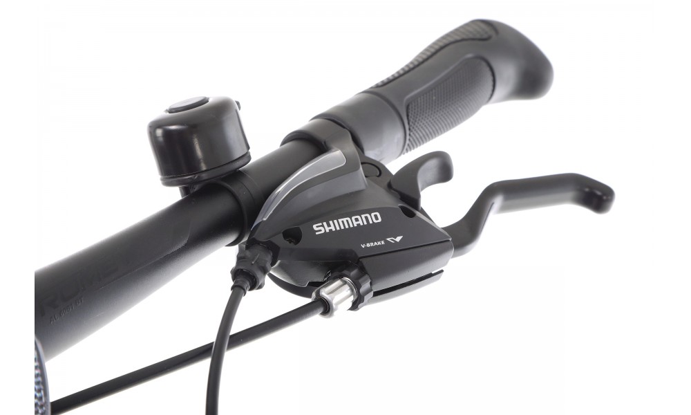 Rower crossowy Romet Orkan 2M  - grafitowy-czerwony