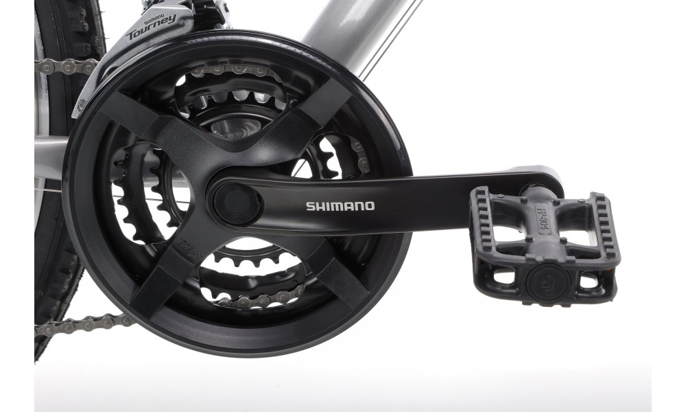 Rower crossowy Romet Orkan 2M  - grafitowy-czerwony