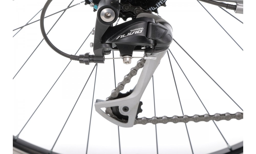 Rower crossowy Romet Orkan 2M  - grafitowy-czerwony