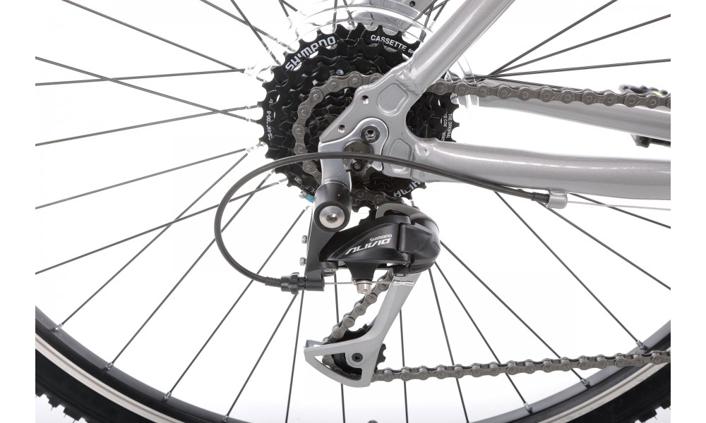 Rower crossowy Romet Orkan 2M  - grafitowy-czerwony