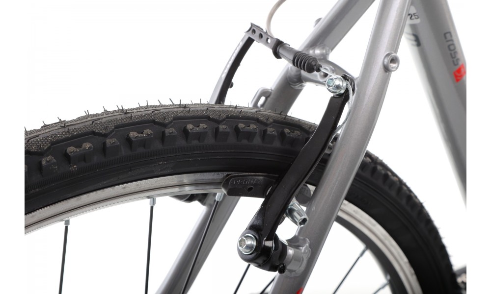 Rower crossowy Romet Orkan 2M  - grafitowy-czerwony