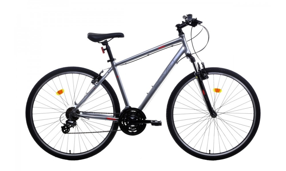 Rower crossowy Romet Orkan M  - grafitowy