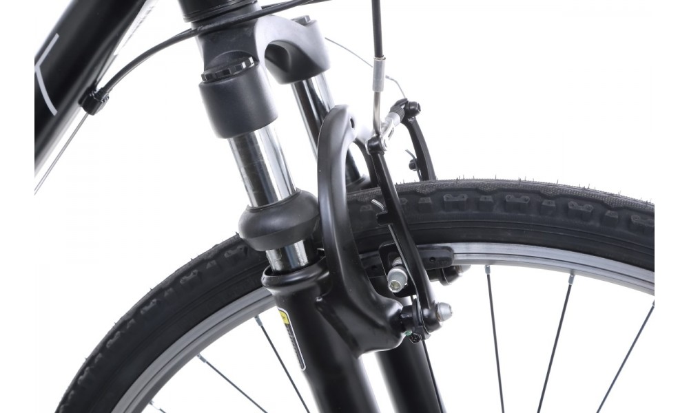 Rower crossowy Romet Orkan M  - czarno-żólty