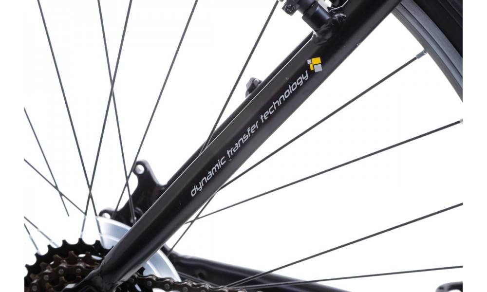 Rower crossowy Romet Orkan M  - czarno-żólty