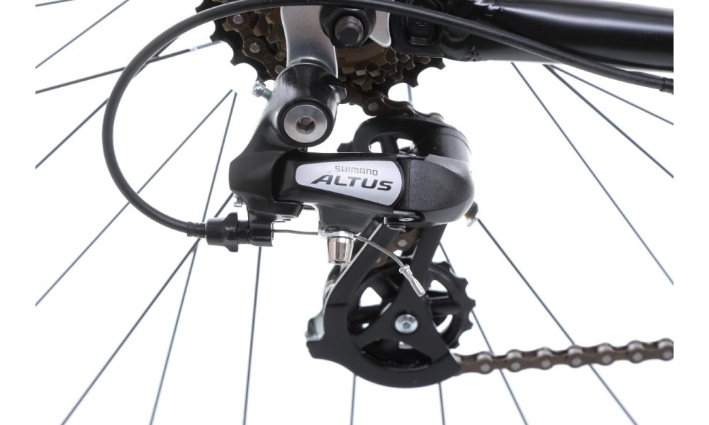 Rower crossowy Romet Orkan M  - czarno-żólty