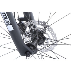 Rower crossowy Romet Orkan 8D  - czarno-szary 2