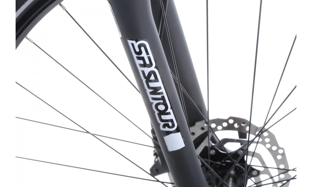 Rower crossowy Romet Orkan 8D  - czarno-szary