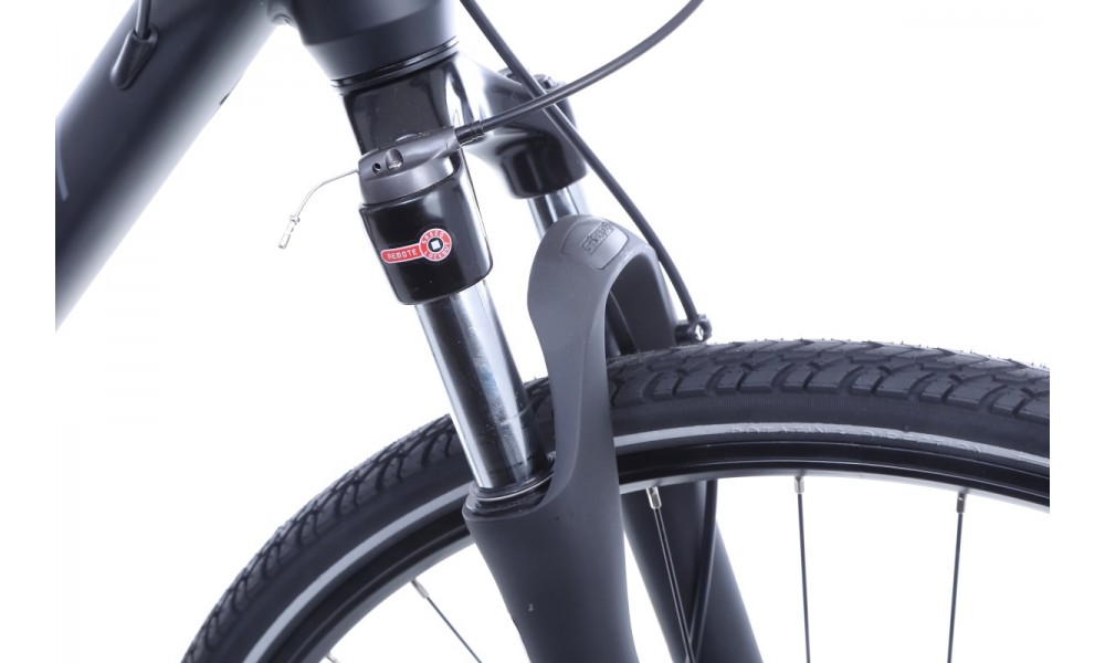 Rower crossowy Romet Orkan 8D  - czarno-szary