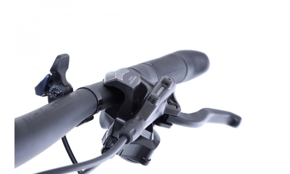 Rower crossowy Romet Orkan 8D  - czarno-szary