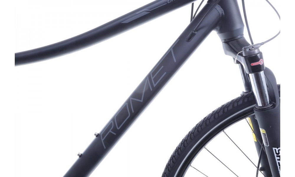 Rower crossowy Romet Orkan 8D  - czarno-szary