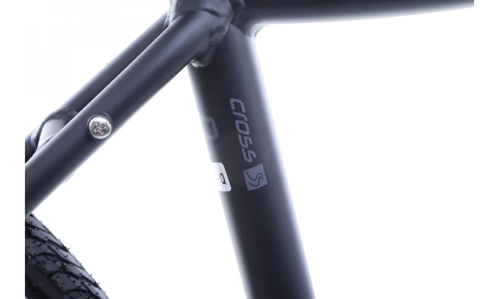 Rower crossowy Romet Orkan 8D  - czarno-szary