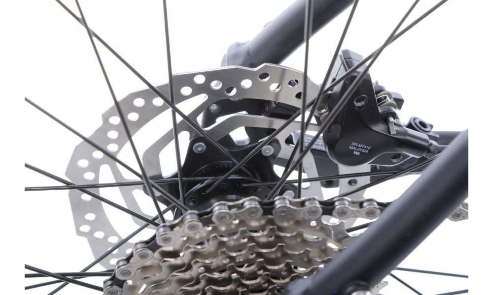 Rower crossowy Romet Orkan 8D  - czarno-szary