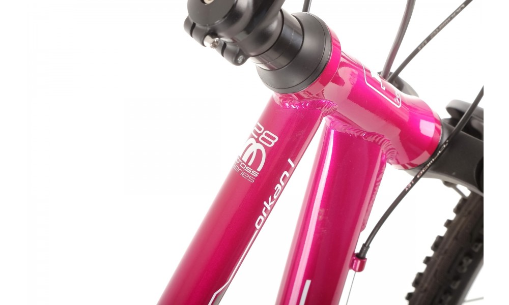 Rower crossowy Romet Orkan 1D - różowy