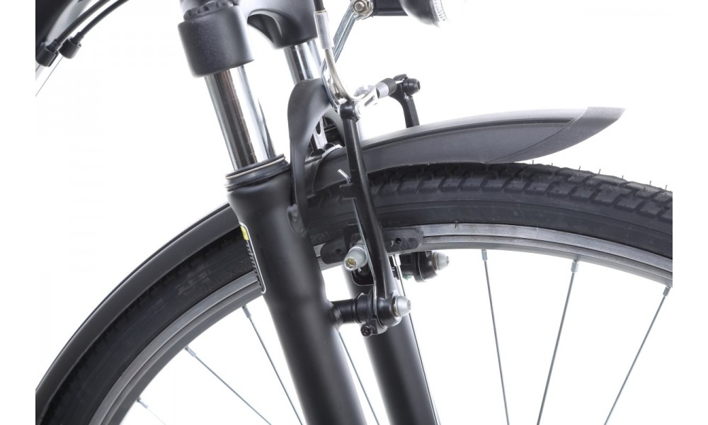 Rower trekkingowy Romet Wagant 1  - czarno-zielony