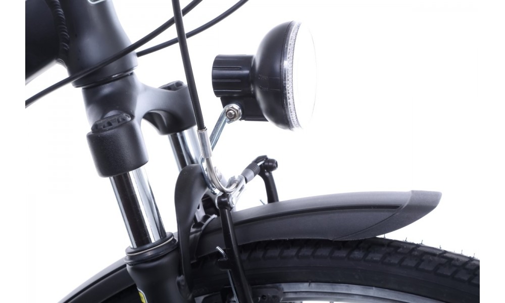 Rower trekkingowy Romet Wagant 1  - czarno-zielony