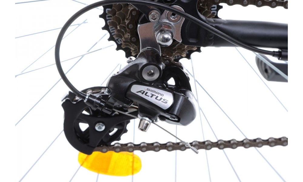 Rower trekkingowy Romet Wagant 1  - czarno-zielony