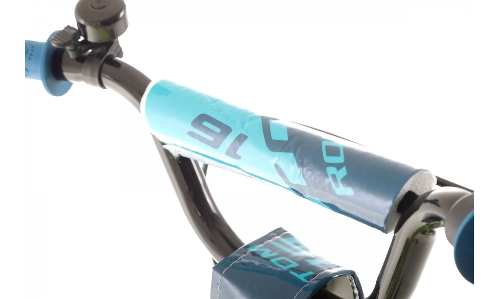 Rower dziecięcy Romet Tom 16  - zielono-niebieski