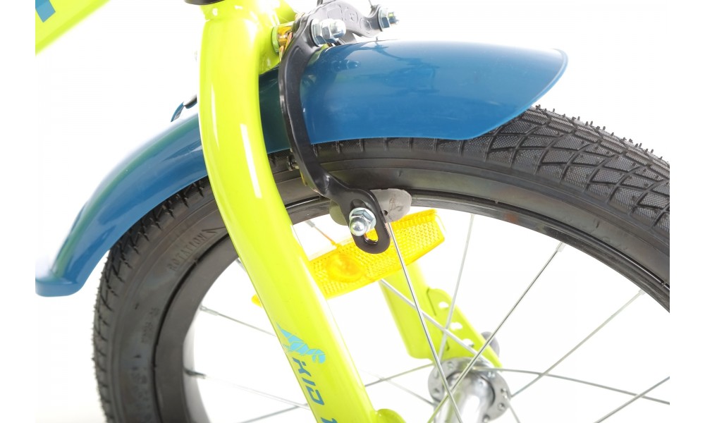 Rower dziecięcy Romet Tom 16  - zielono-niebieski