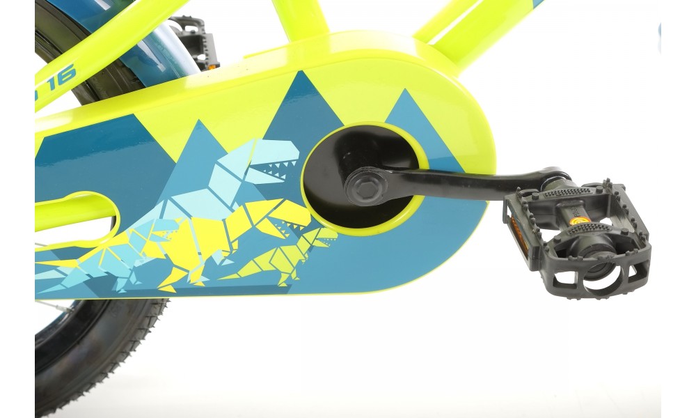 Rower dziecięcy Romet Tom 16  - zielono-niebieski